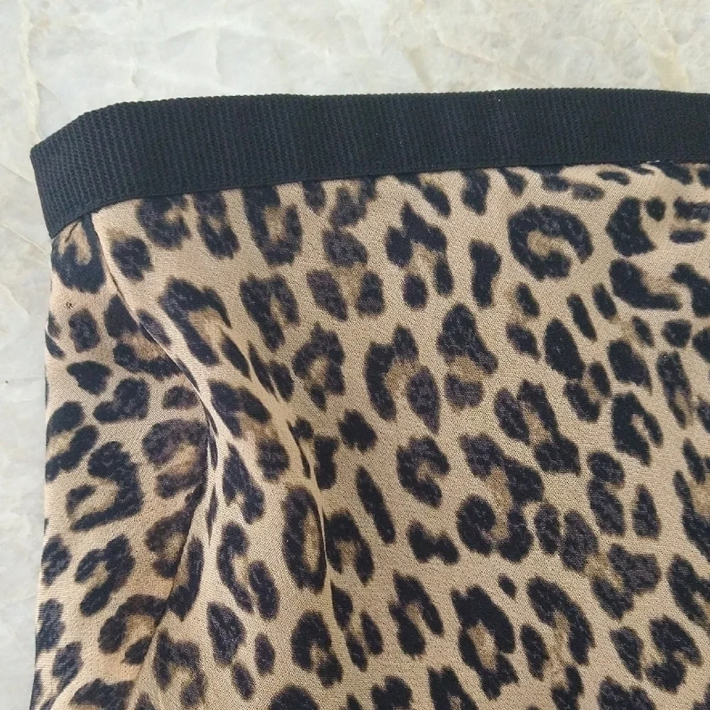 J. Crew Animal Print Maxi Skirt